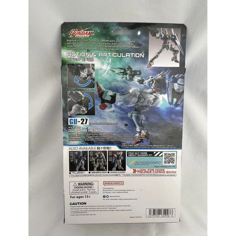 Bandai Gundam Universe: GU-27 XVX-016 Gundam Aerial Witch 6